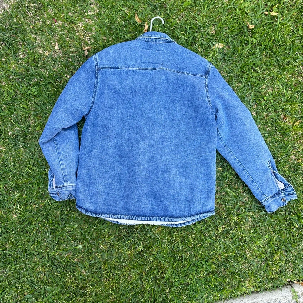 Sherpa Jean Jacket